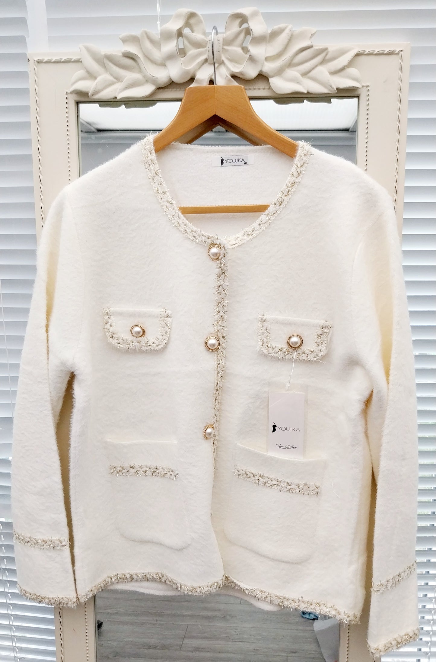 Thick smart cardigan