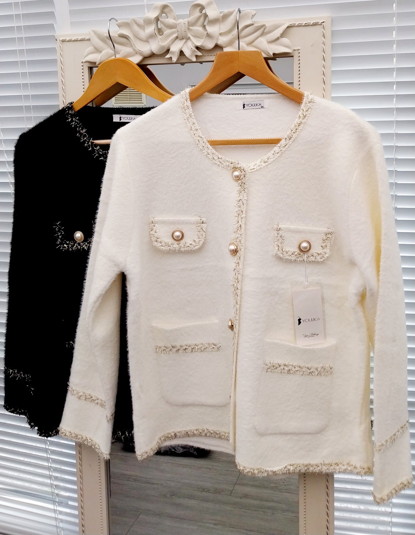 Thick smart cardigan