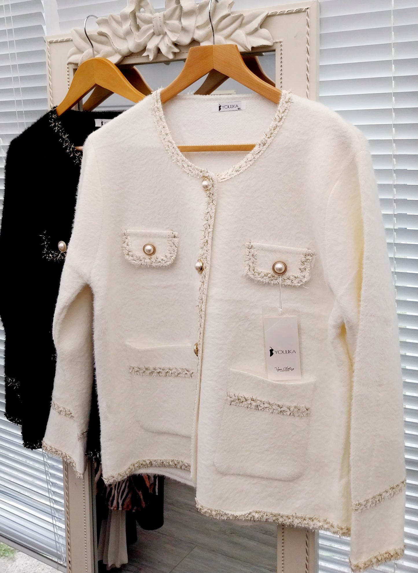 Thick smart cardigan