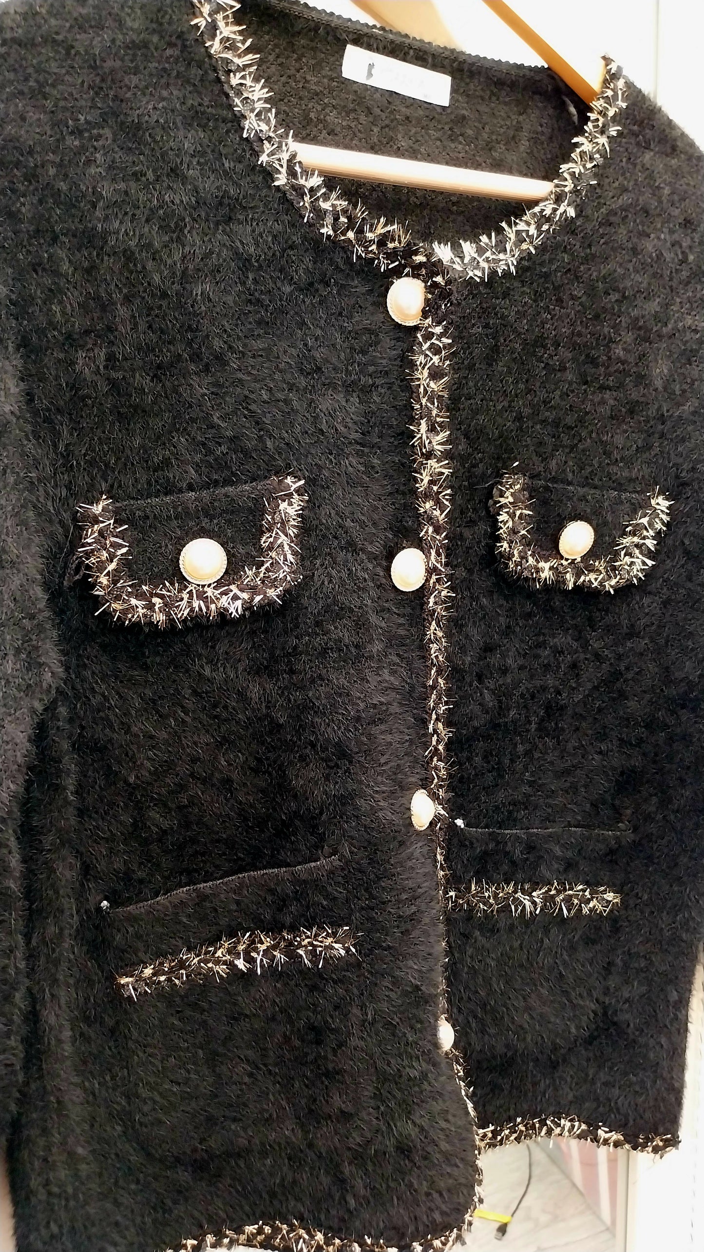 Thick smart cardigan