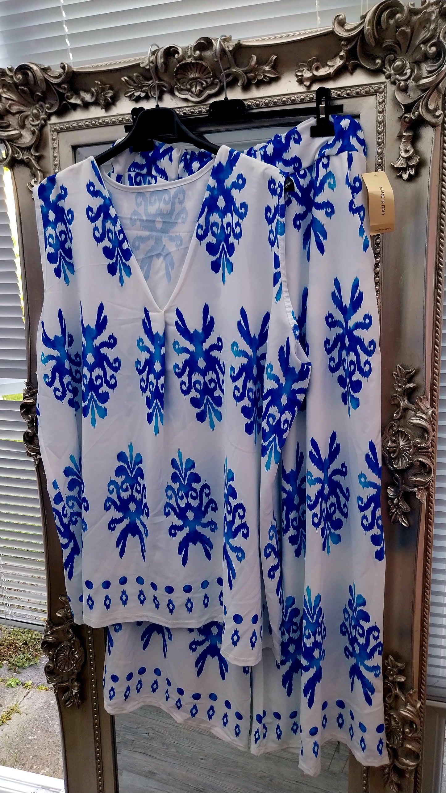 V neck co-ord set