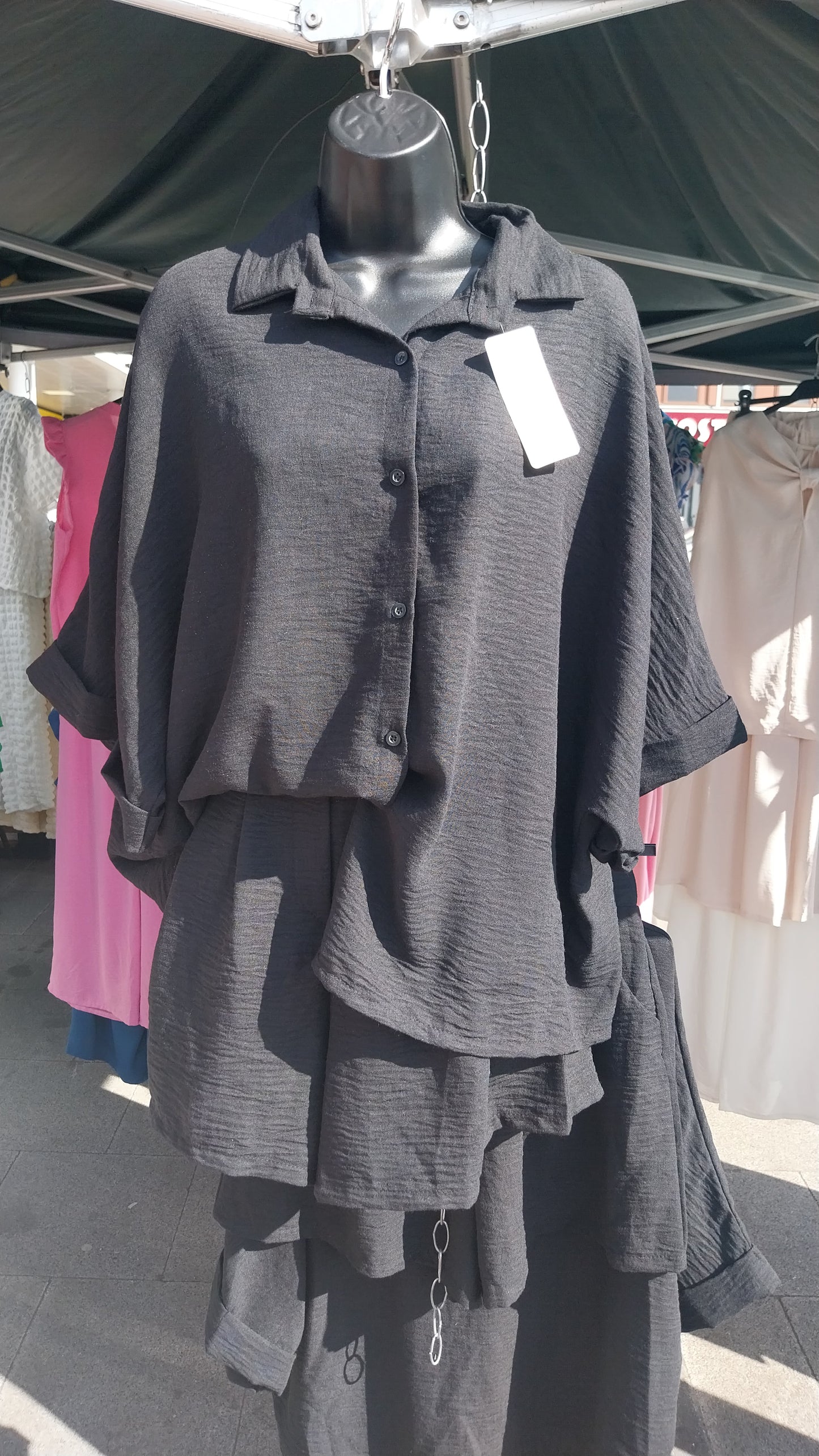 Smart co-ord shorts set