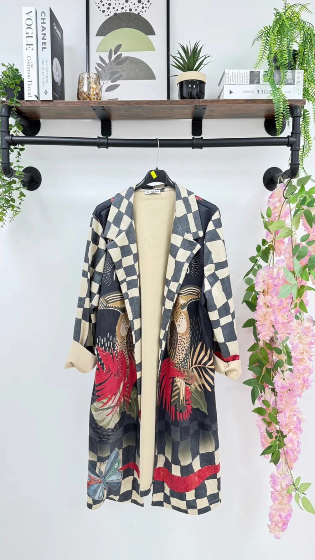 Print shacket