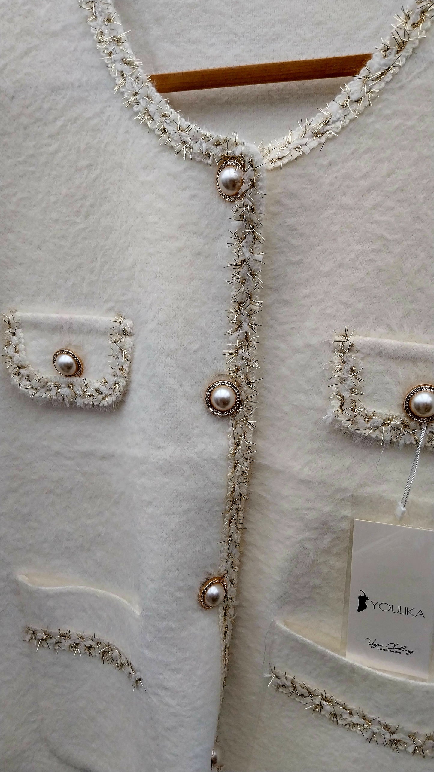 Thick smart cardigan