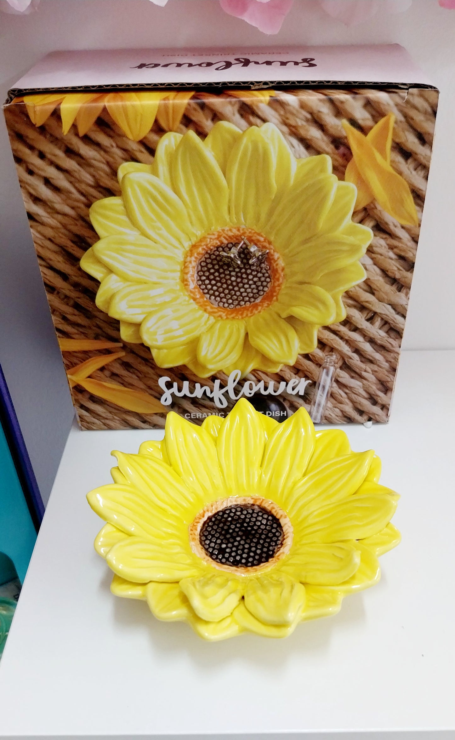 Sunflower Trinket dish