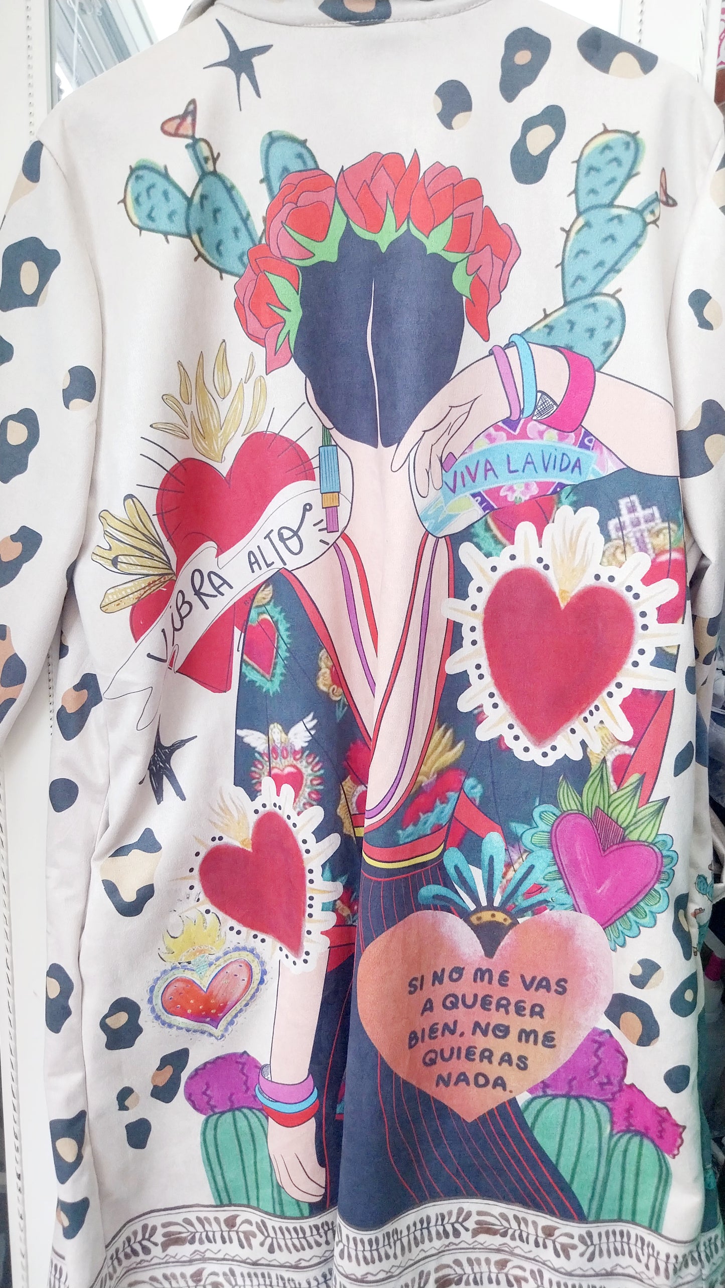 Print shacket