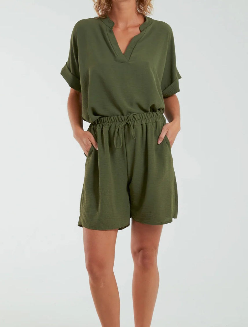 Shorts coord set