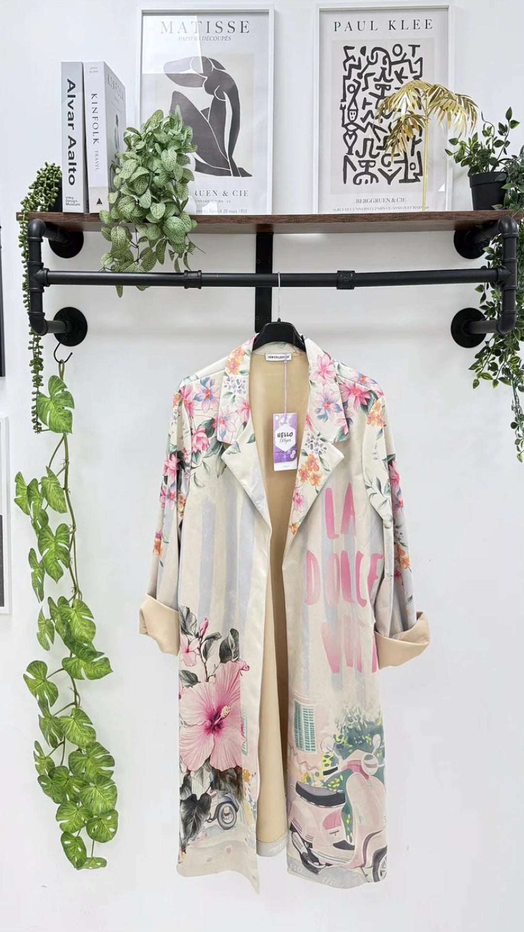 Print shacket
