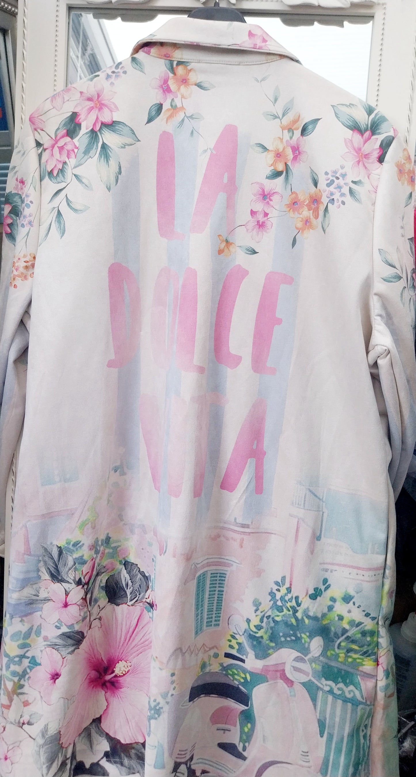 Print shacket