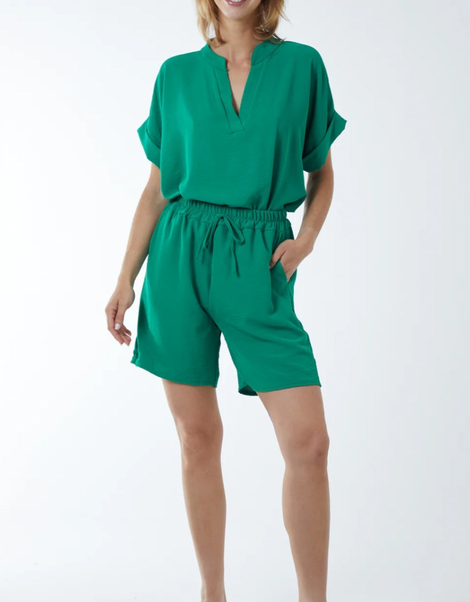 Shorts coord set