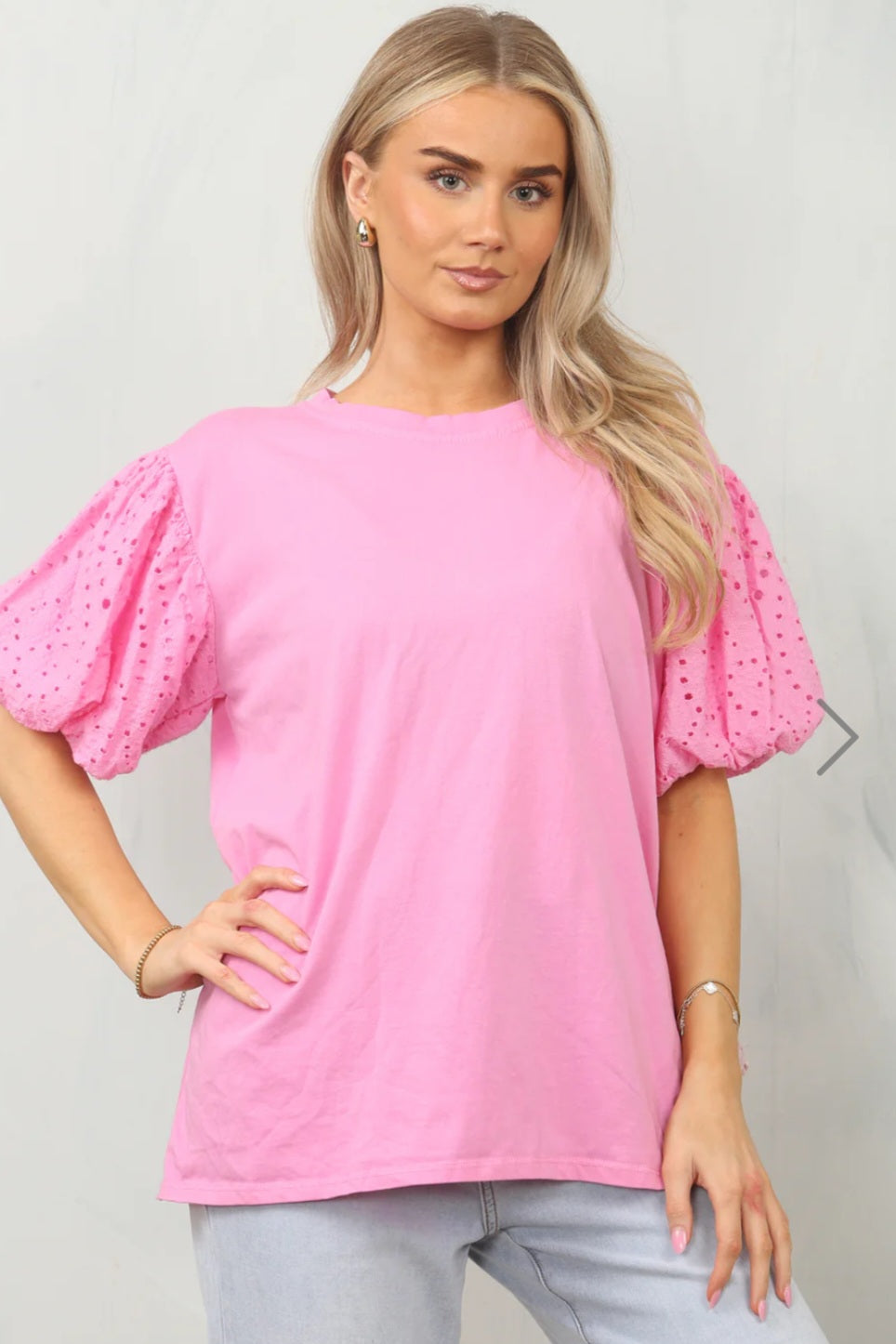 Puff sleeve tshirt