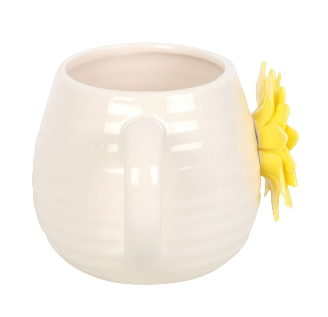 3d Sunflower mug