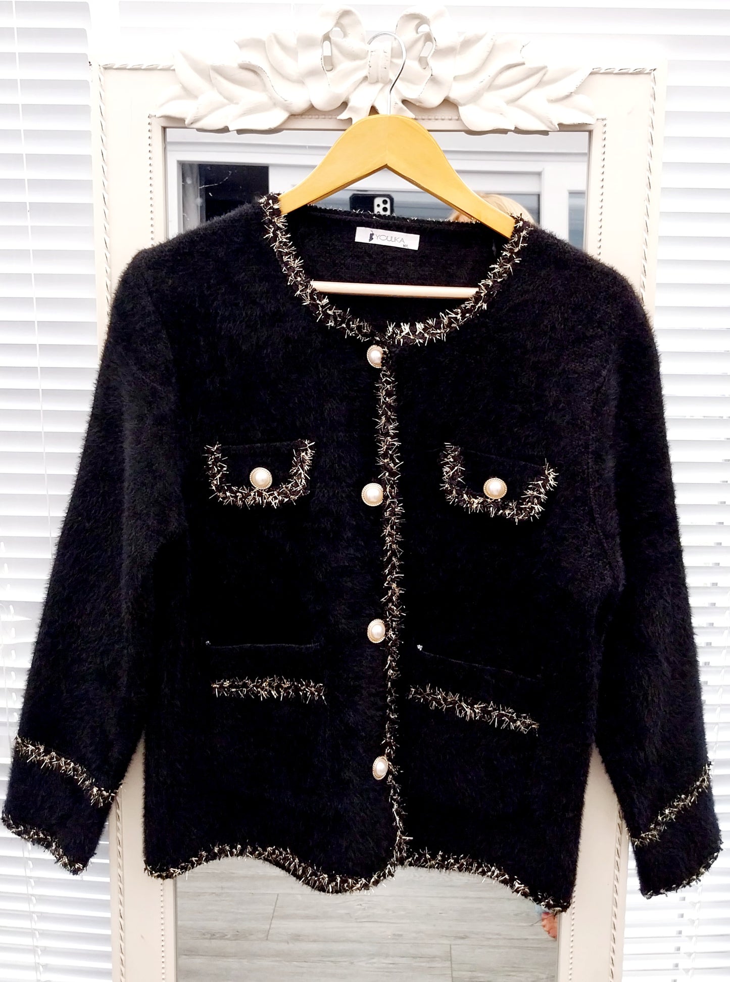 Thick smart cardigan
