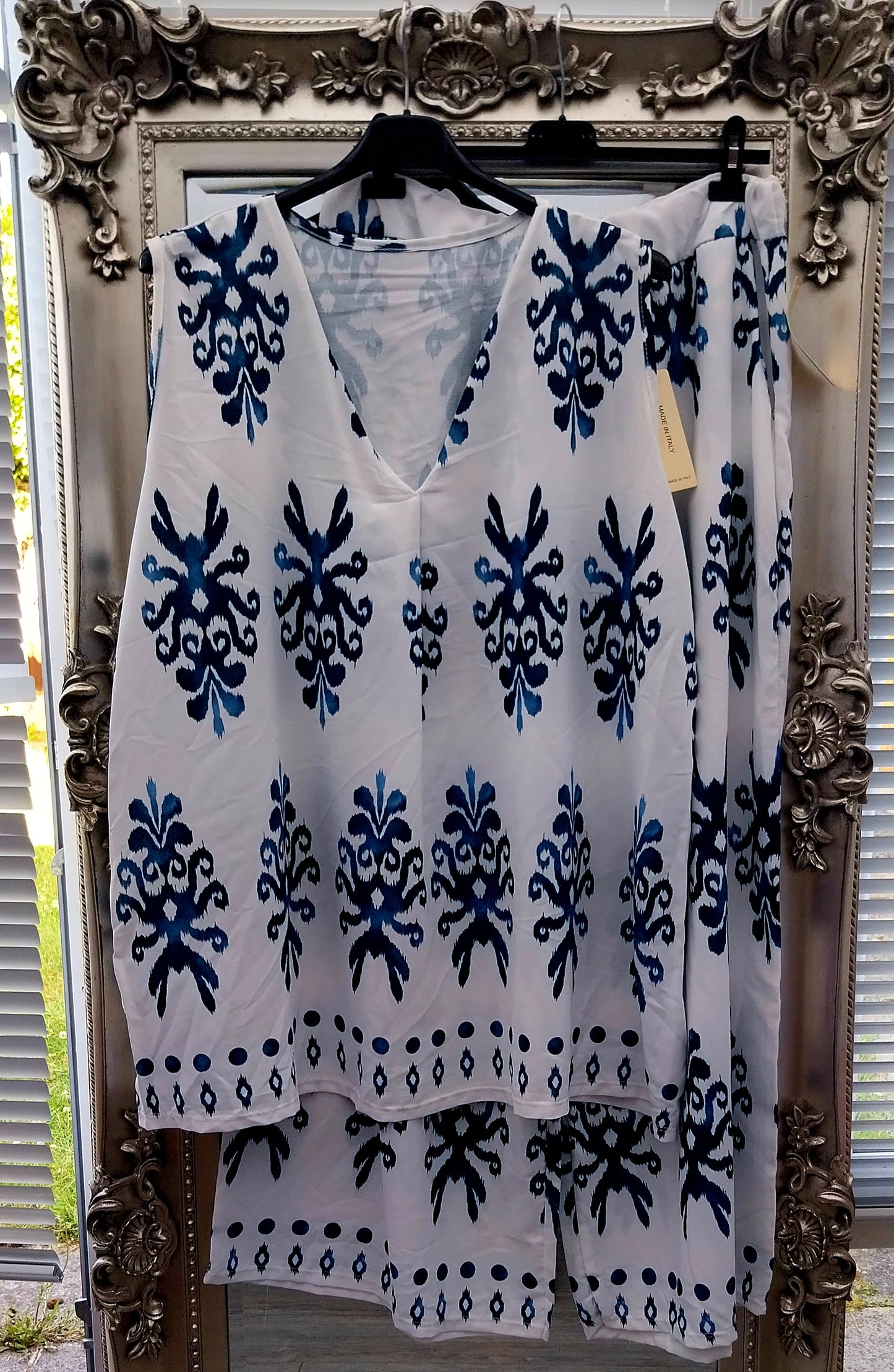 V neck co-ord set