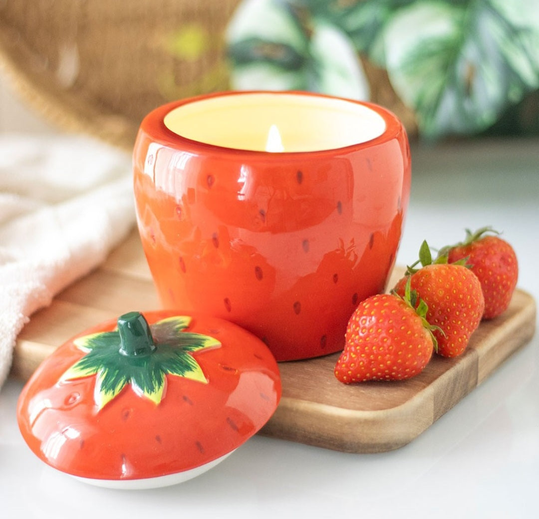 Fruit scented candles