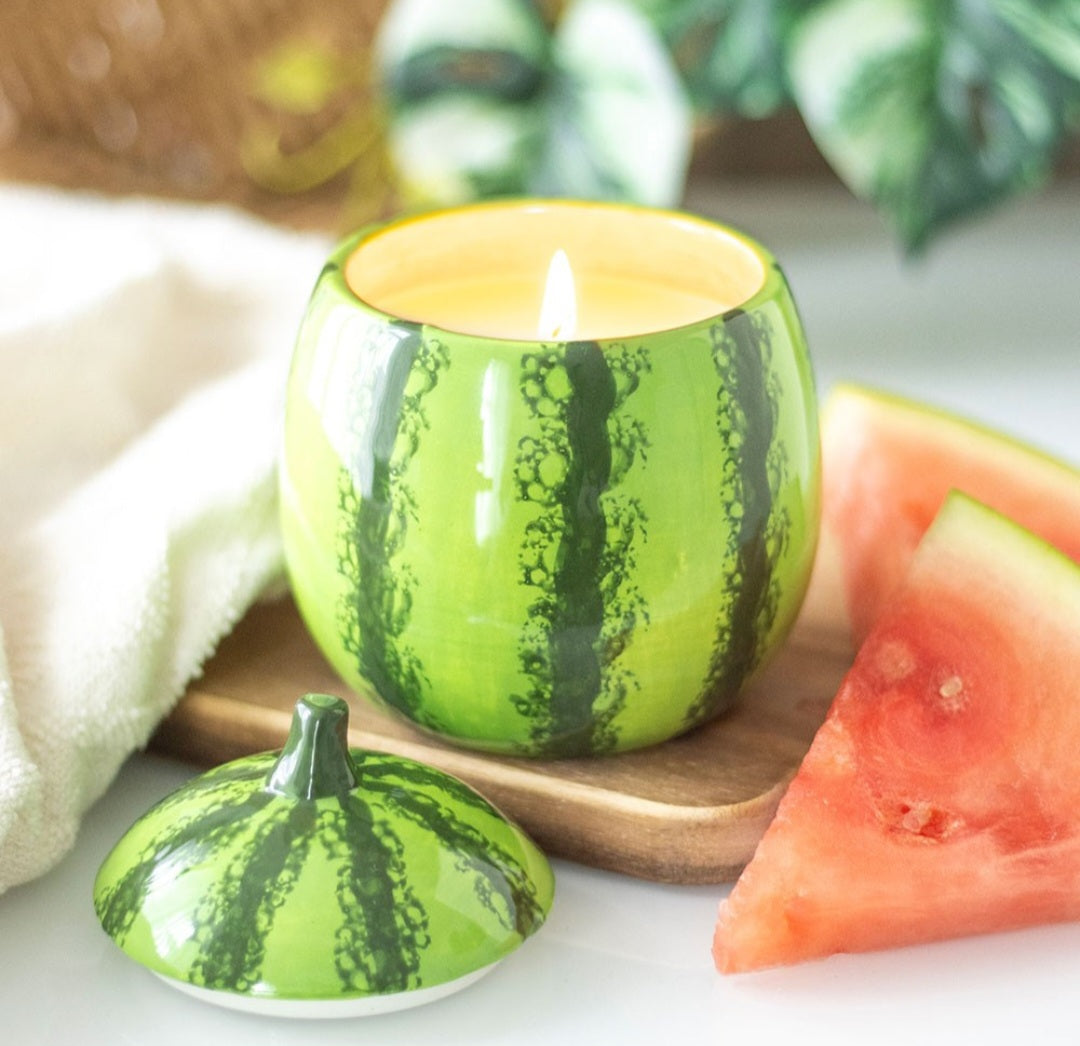 Fruit scented candles
