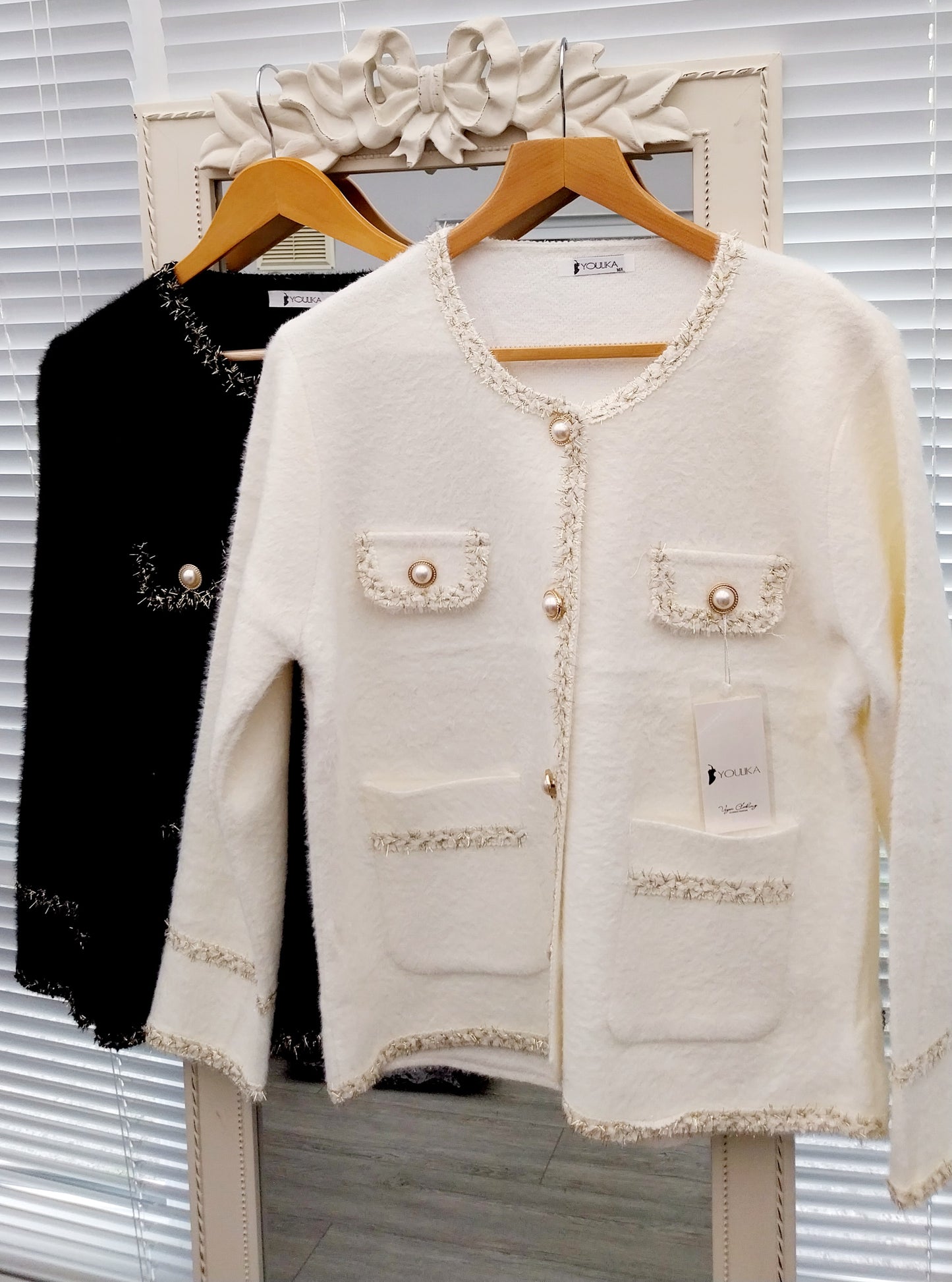 Thick smart cardigan