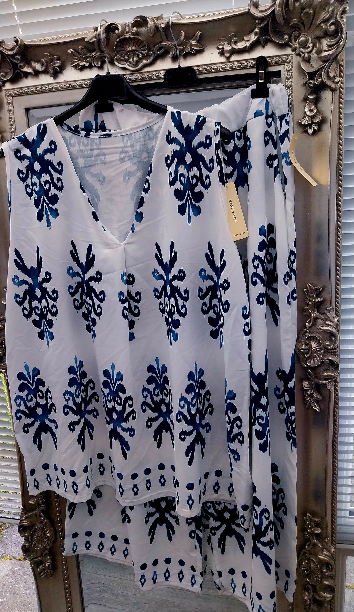V neck co-ord set