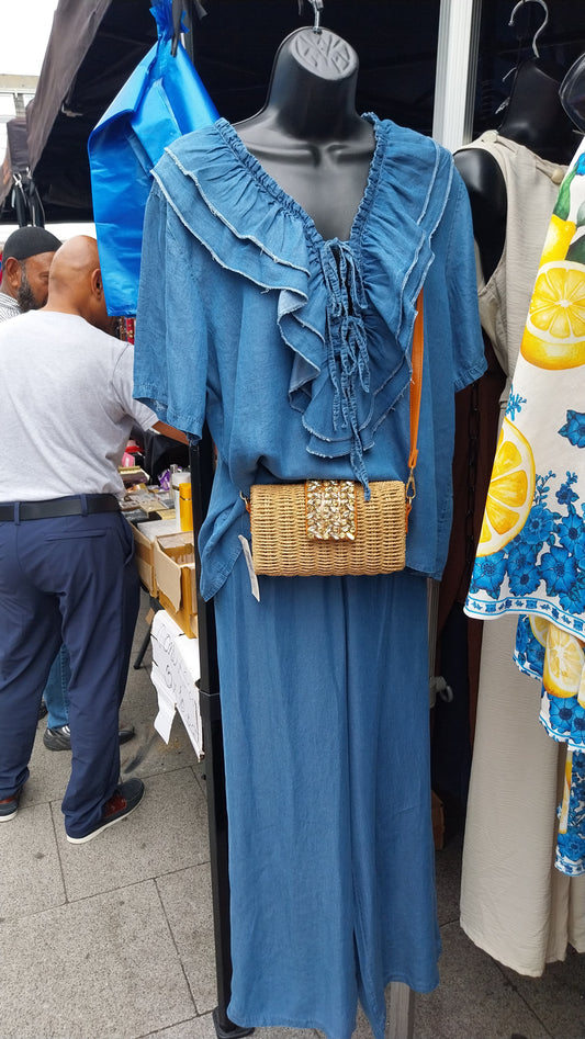 Denim coord set
