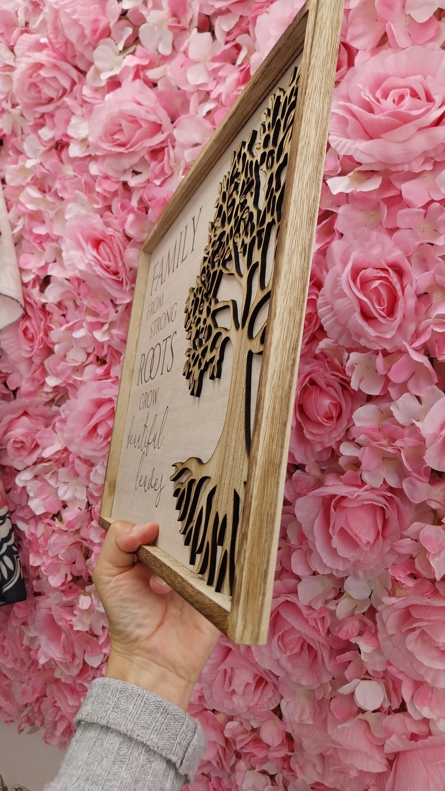 Family wooden frame