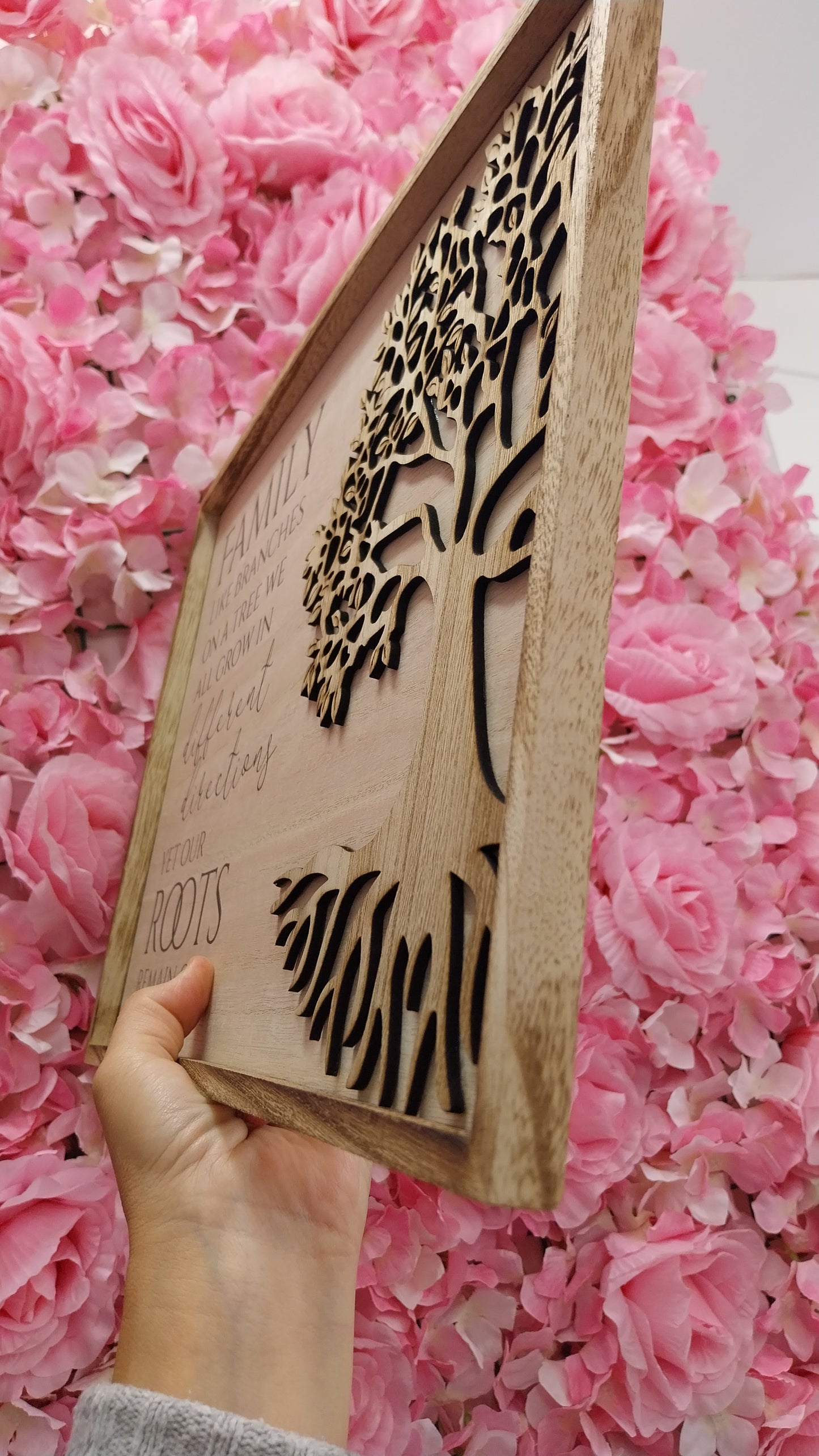 Family wooden frame