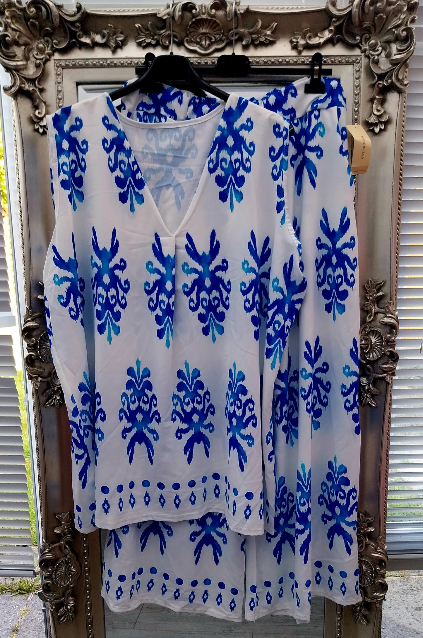 V neck co-ord set