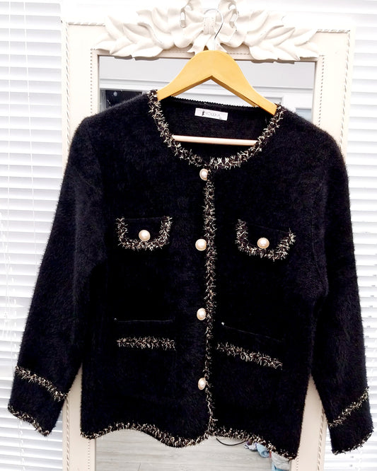 Thick smart cardigan